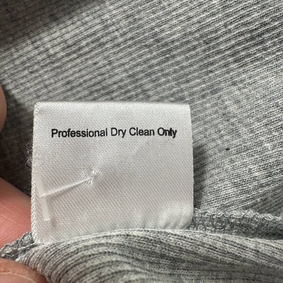 New J. Peterman Women's Size XL Gray Single Button Front V Neck Shirt Cardigan - Picture 12 of 12